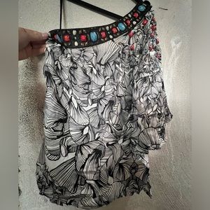 One shoulder dress shirt